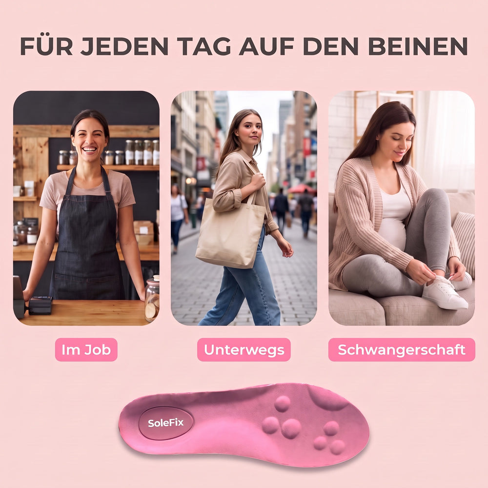 SoleFix™ - Massage Schuhsohlen für Frauen