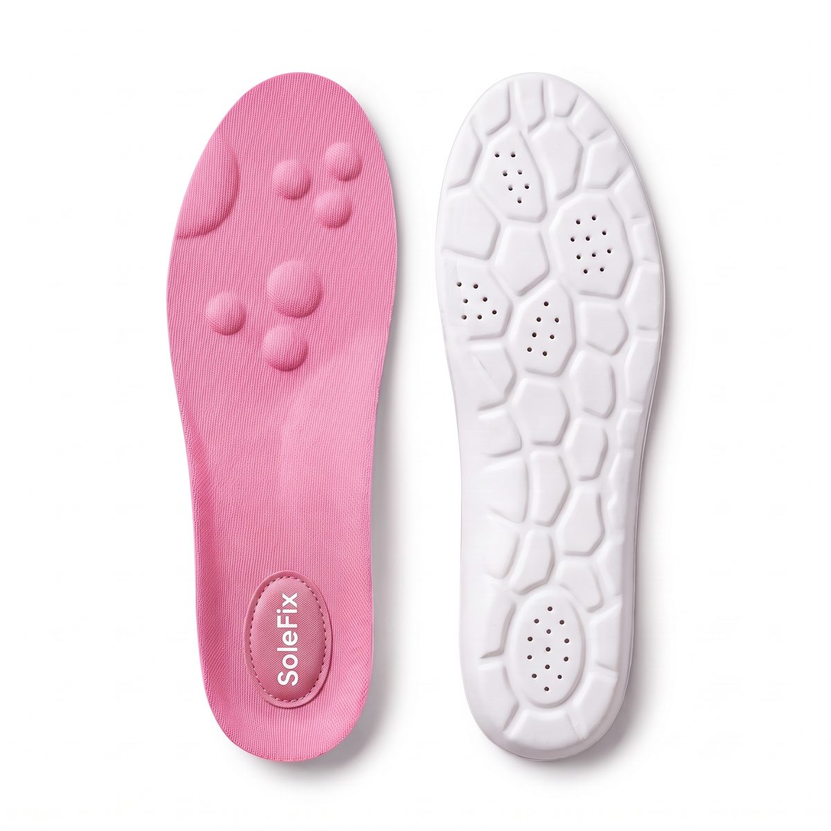 SoleFix Einlegesohlen für Frauen – Paar in Rosé